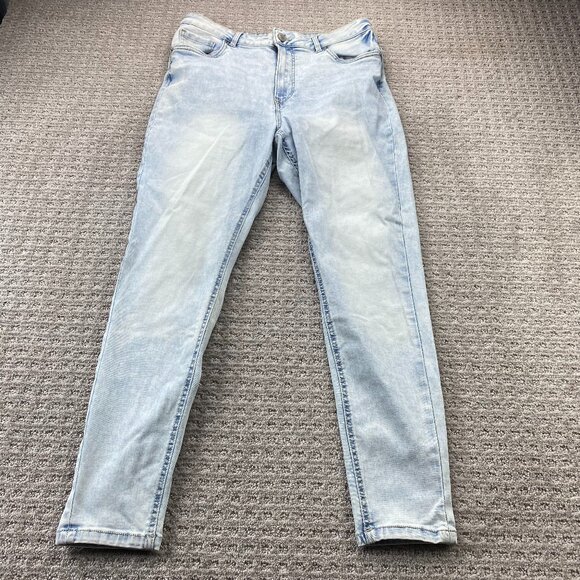 Refuge Miami High Rise Skinny Jeans Stretchable Women Size 11 Acid Washed Denim - Picture 1 of 12